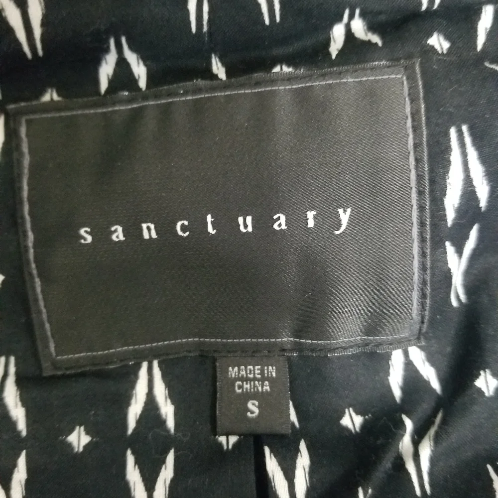 Sanctuary suede fringe vest